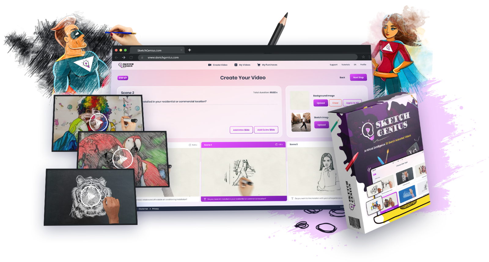 SketchGenius AI Design Software